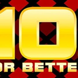 Official Table Games logo: 10s or Better by 1x2gaming at SpinSahara Casino