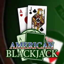 American Blackjack slot visual from Habanero available on spinssahara.com