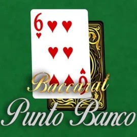 Baccarat - Punto Banco online game logo by Red Tiger Gaming on spinssahara.com