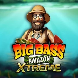 Big Bass Amazon Xtreme slot logo by Pragmatic Play at SpinSahara Casino