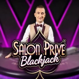 Blackjack Salon Privé casino game by Ezugi – featured logo at SpinSahara Casino