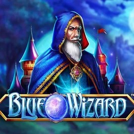 Blue Wizard logo by Quickspin SpinSahara Casino