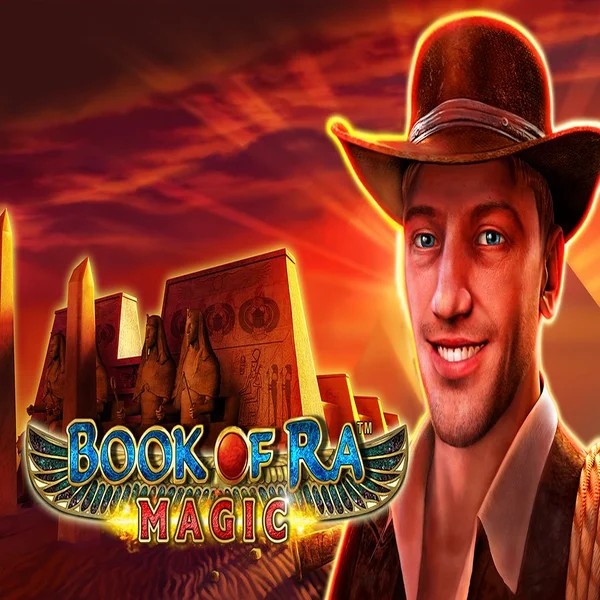Book of Ra Magic game by Greentube – logo hosted on SpinSahara Casino