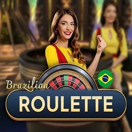 Brazilian Roulette (Pragmatic Play) logo – Live Casino by Pragmatic Play at SpinSahara Casino