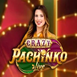 Crazy Pachinko slot icon by Evolution, available at SpinSahara Casino