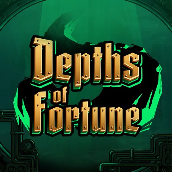 Depths of Fortune online game logo by AvatarUX Studios on spinssahara.com