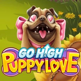 Go High Puppy Love logo by RubyPlay SpinSahara Casino