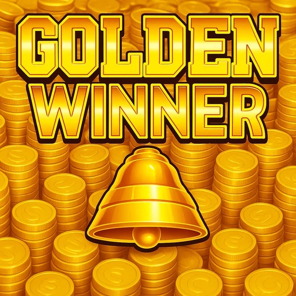 Golden Winner by Inspired Gaming, showcased at spinssahara.com – game logo