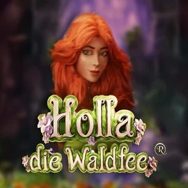 Holla die Waldfee slot logo by Hölle Games at SpinSahara Casino