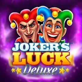 Jokers Luck Deluxe game by Skywind Group – logo hosted on SpinSahara Casino