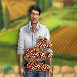 La Dolce Vita slot icon by Gamomat, available at SpinSahara Casino