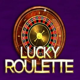Lucky Roulette logo by Belatra Games at SpinSahara Casino