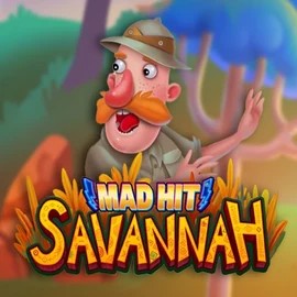 Mad Hit Savannah logo by RubyPlay at SpinSahara Casino