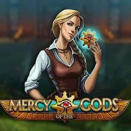 Mercy Of The Gods casino game by NetEnt – featured logo at SpinSahara Casino