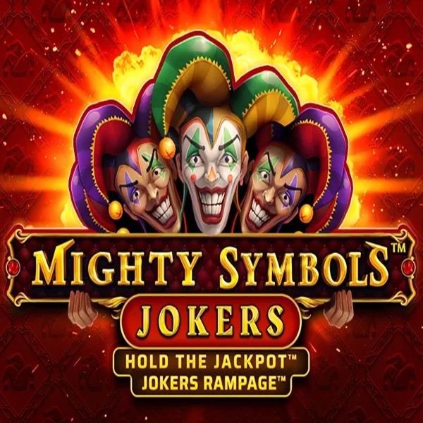 Mighty Symbols Joker by Wazdan, showcased at spinssahara.com – game logo
