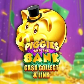 Piggies And The Bank Cash Collect &amp; Link logo by Origins at SpinSahara Casino