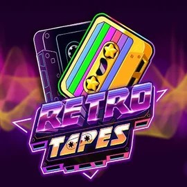 Slots logo of Retro Tapes from Push Gaming at SpinSahara Casino