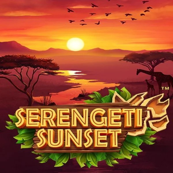 Serengeti Sunset logo by Skywind Group SpinSahara Casino