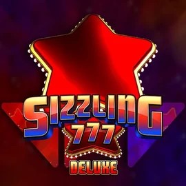 Sizzling 777 Deluxe slot logo by Wazdan at SpinSahara Casino