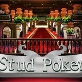 Stud Poker 3D by iSoftBet, showcased at spinssahara.com – game logo