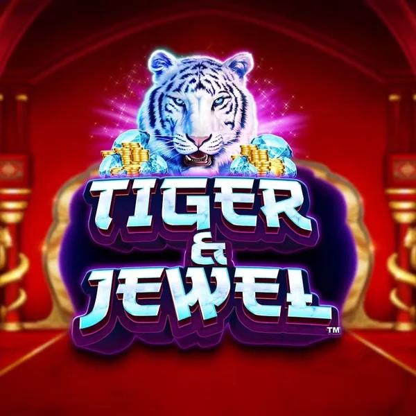 Tiger and Jewel online game logo by Greentube on spinssahara.com