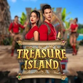 Treasure Island game by Pragmatic Play – logo hosted on SpinSahara Casino