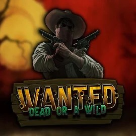 Wanted Dead or a Wild casino game by Hacksaw Gaming – featured logo at SpinSahara Casino