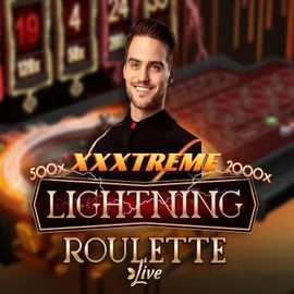 XXXtreme Lightning Roulette game by Evolution – logo hosted on SpinSahara Casino